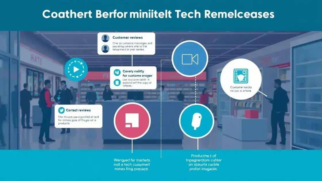 How consumer behavior influences tech releases