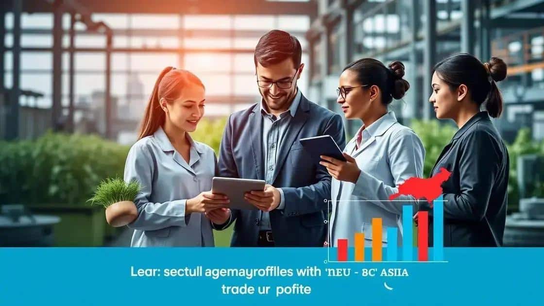 Key industries benefiting from EU and Asia agreements
