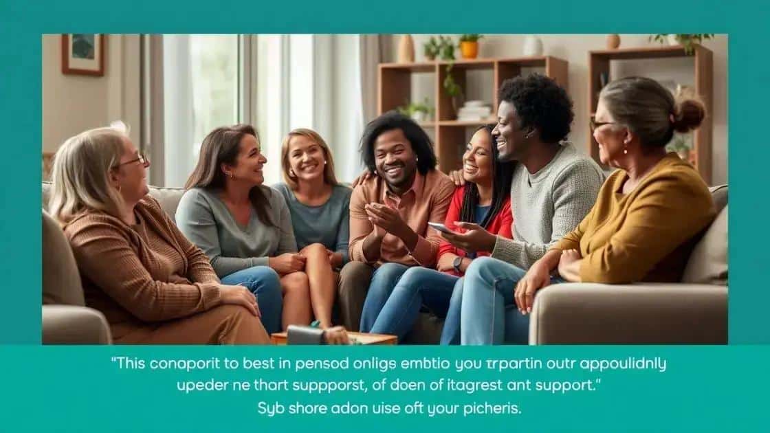 Building a support network: tips and strategies