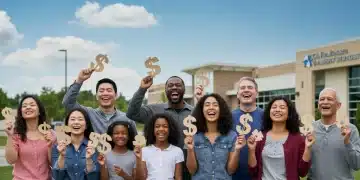 Diverse Americans saving money on ACA health insurance premiums in 2025