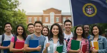 College students celebrating graduation, symbolizing future opportunities through state scholarships.