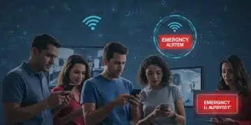 US citizens receiving emergency alerts on various devices in Q2 2025