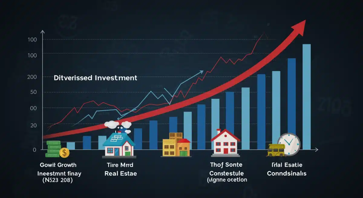 Diversified investment portfolio growing amidst rising inflation