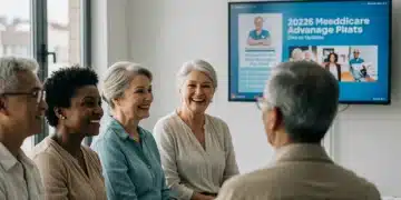 Seniors learning about 2026 Medicare Advantage Plan updates and health benefits.
