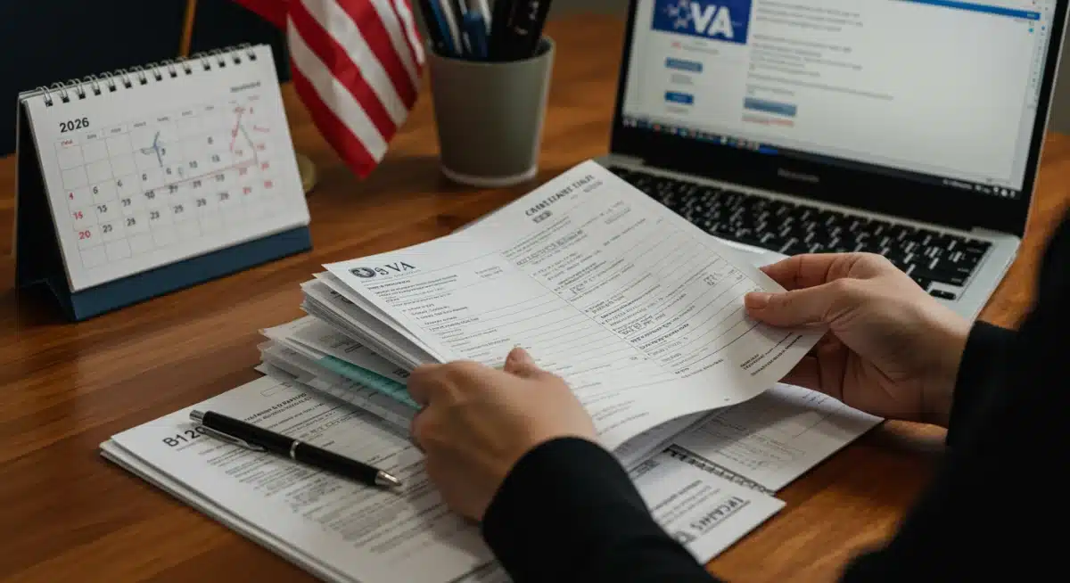 Organizing medical records for VA disability claim documentation