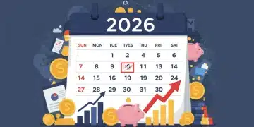 Calendar showing 2026 with financial symbols, indicating upcoming tax code changes and strategic financial planning.