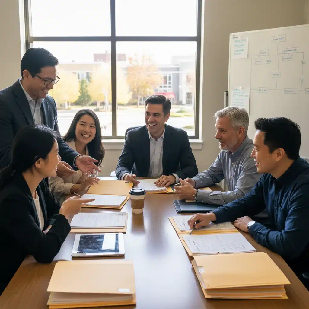 US college admissions officers reviewing applications