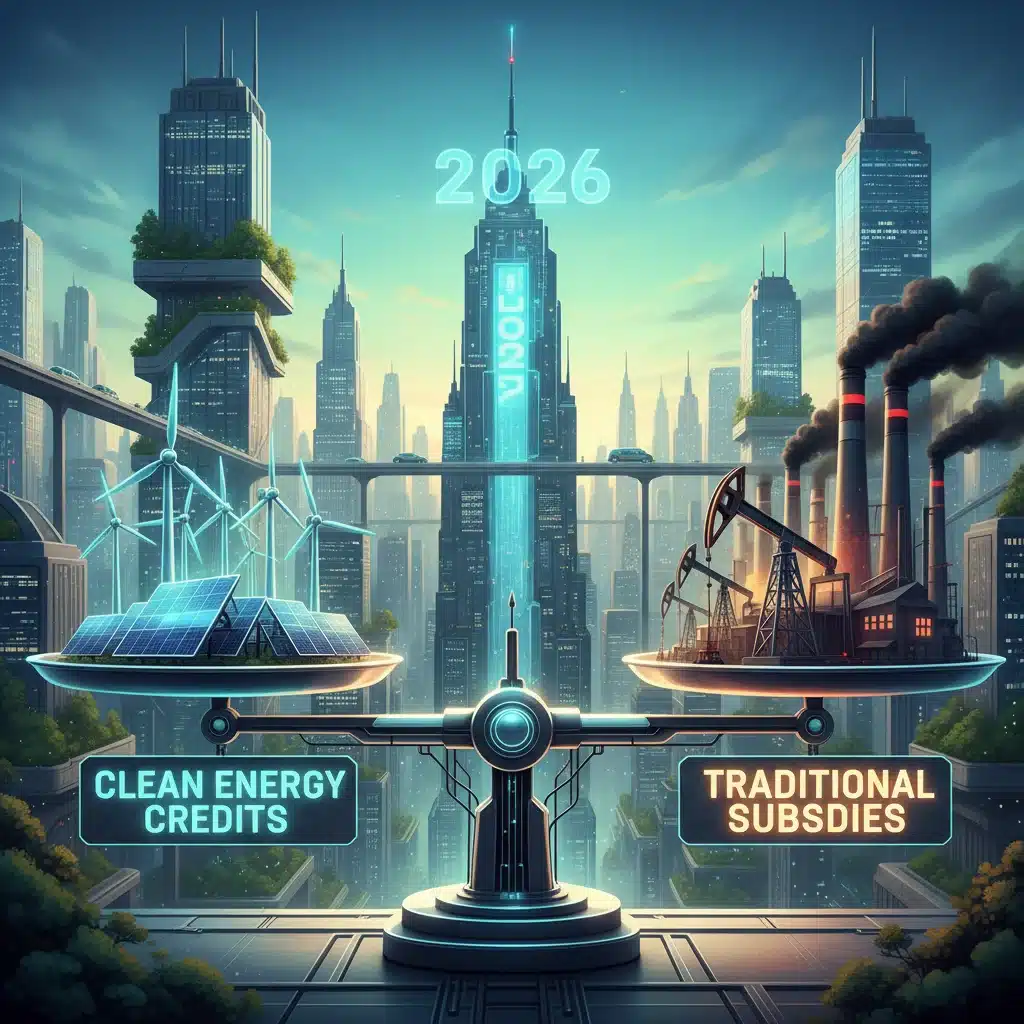 Clean Energy Credits vs. Traditional Subsidies: 2026 Policy Showdown