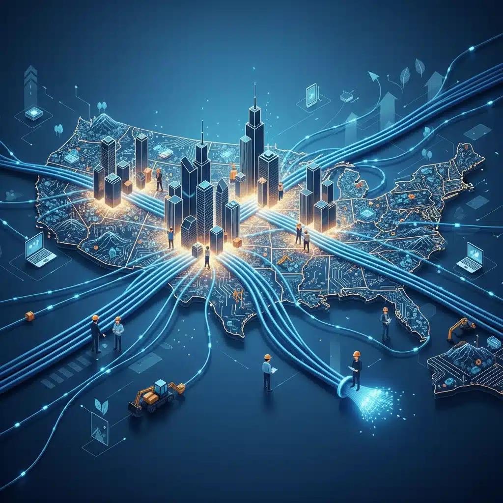 Bridging the Digital Divide: Government Initiatives & Private Sector Jobs in U.S. Broadband Expansion 2026