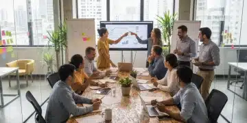 Diversity & Inclusion Hiring: US Company Strategies for 2026 Diverse professionals collaborating in an inclusive office environment