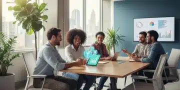 Employee Benefits Trends 2026: Health, Retirement, and Future Work Happy diverse employees discussing modern benefits in a bright office