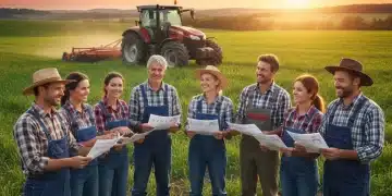 2026 Farm Bill: 7 Key Provisions for Farmers - Insider Knowledge Farmers discussing the future of agricultural policy in a field