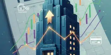 Federal Reserve 2026: 0.25% Rate Shift - Impact on Consumers Illustration of Federal Reserve building with financial graphs and 2026 calendar.