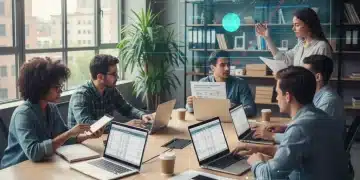 Federal Student Loan Reforms 2026: Act by October 1 Students reviewing federal student loan reform documents and financial charts.